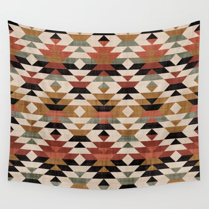 Southwestern Boho Prints Wall Tapestry Gallery Image 4