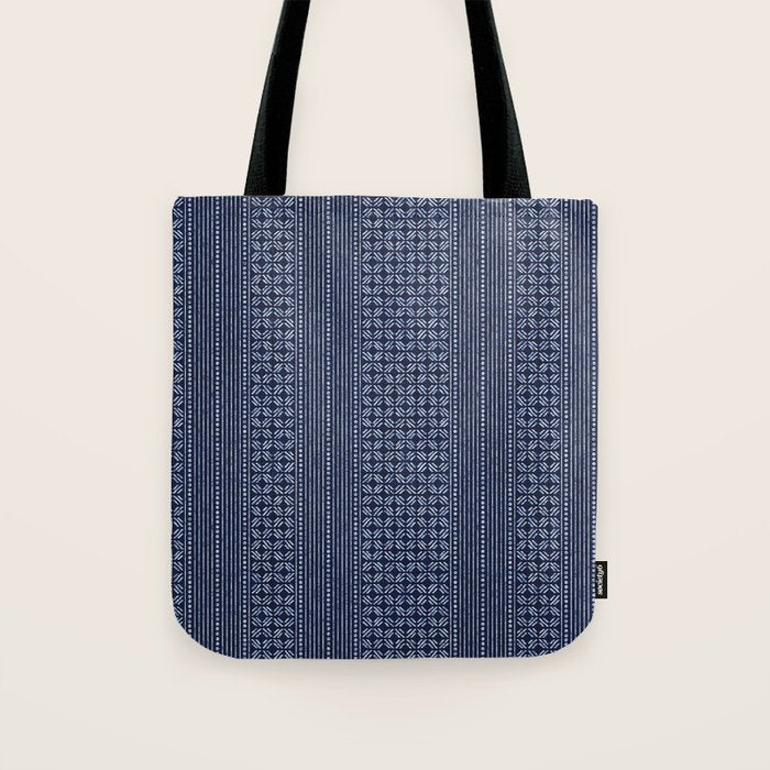 Thai Indigo Batik 3 Tote Bag Gallery Image 1