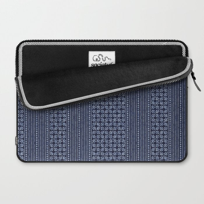 Thai Indigo Batik 3 Laptop Sleeve Gallery Image 2