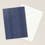 Thai Indigo Batik 3 Stationery Card Gallery Image 2