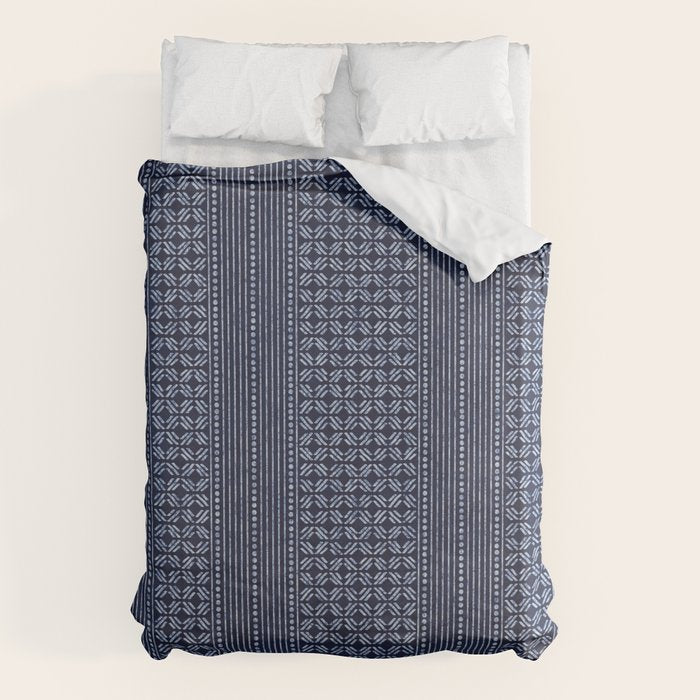 Thai Indigo Batik 3 Duvet Cover Gallery Image 6