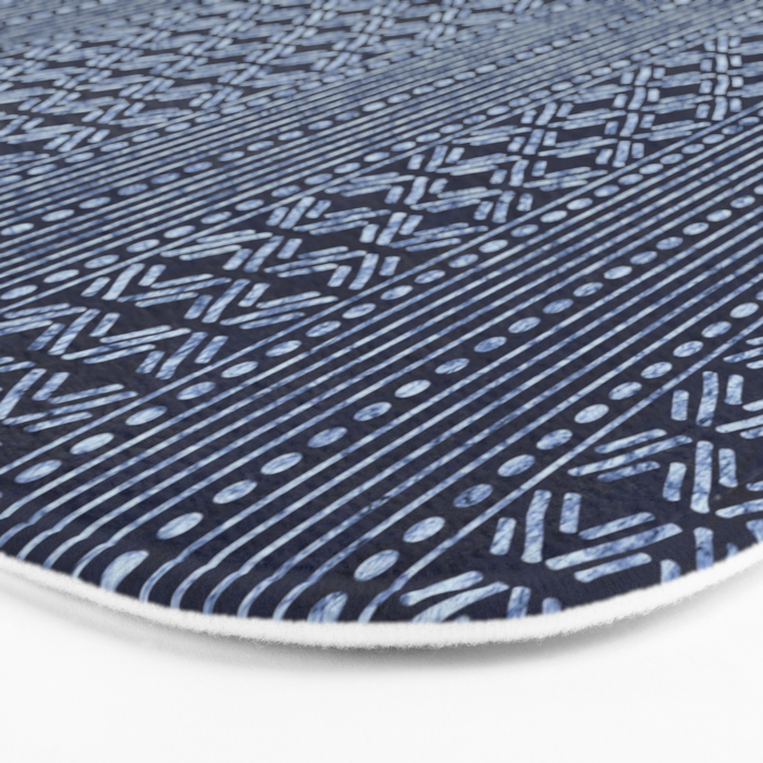 Thai Indigo Batik 3 Bath Mat Gallery Image 3