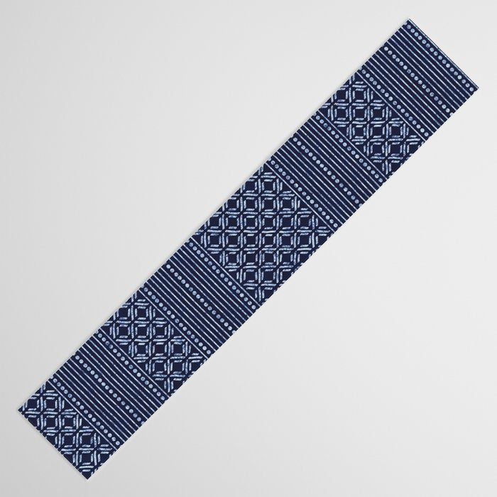 Thai Indigo Batik 3 Table Runner Gallery Image 3