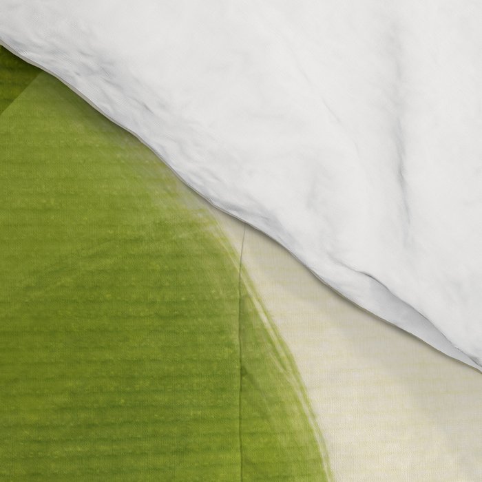 relations in green boho lines & shapes Comforter Gallery Image 4