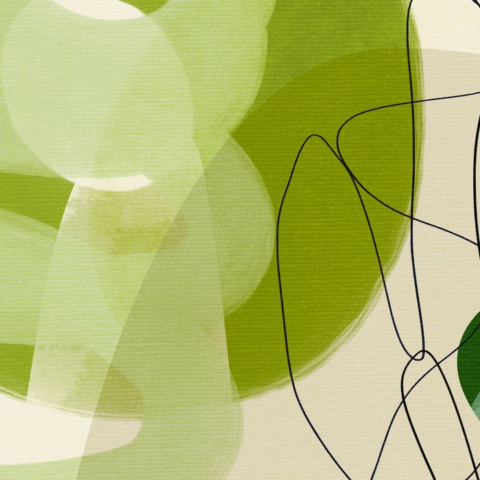 relations in green boho lines & shapes Coffee Mug Gallery Image 2