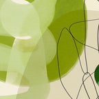 relations in green boho lines & shapes Coffee Mug Gallery Image 2