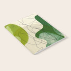 relations in green boho lines & shapes Notebook Gallery Image 2
