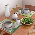 relations in green boho lines & shapes Placemat Gallery Image 2