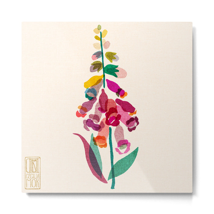 Foxglove Metal Print Gallery Image 1
