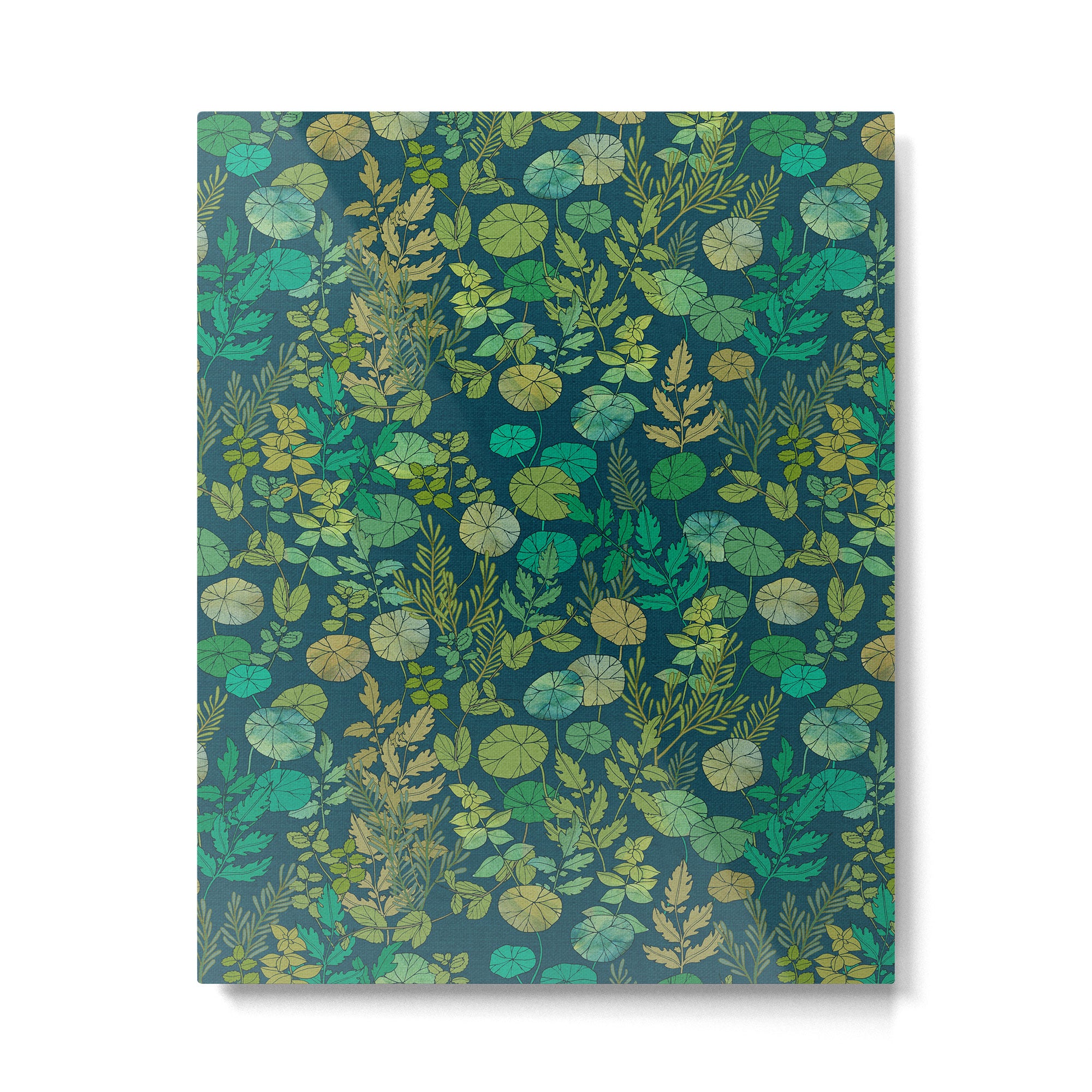 Growing a Garden Green Nature Metal Print Gallery Image 6