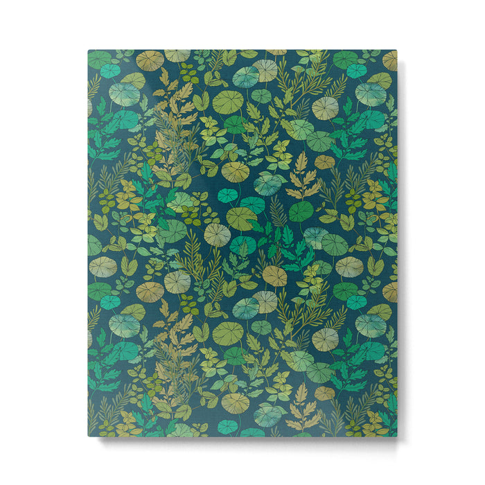 Growing a Garden Green Nature Metal Print Gallery Image 1