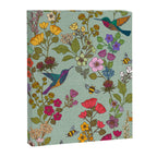 Hummingbirds and Bees {Duck Egg} Canvas Print Gallery Image 8