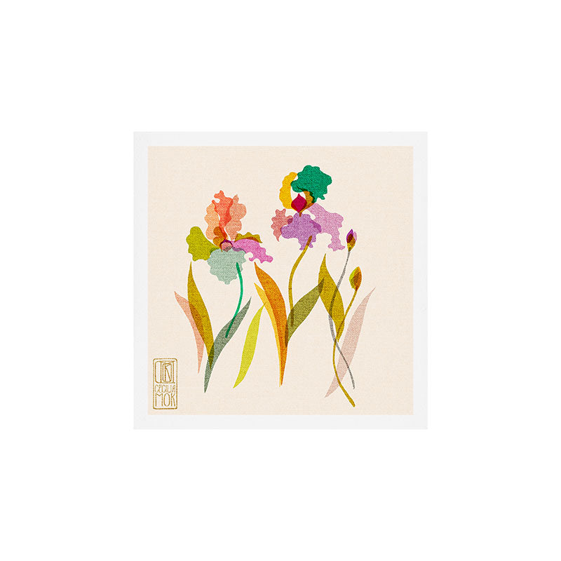 Irises Art Print Gallery Image 1