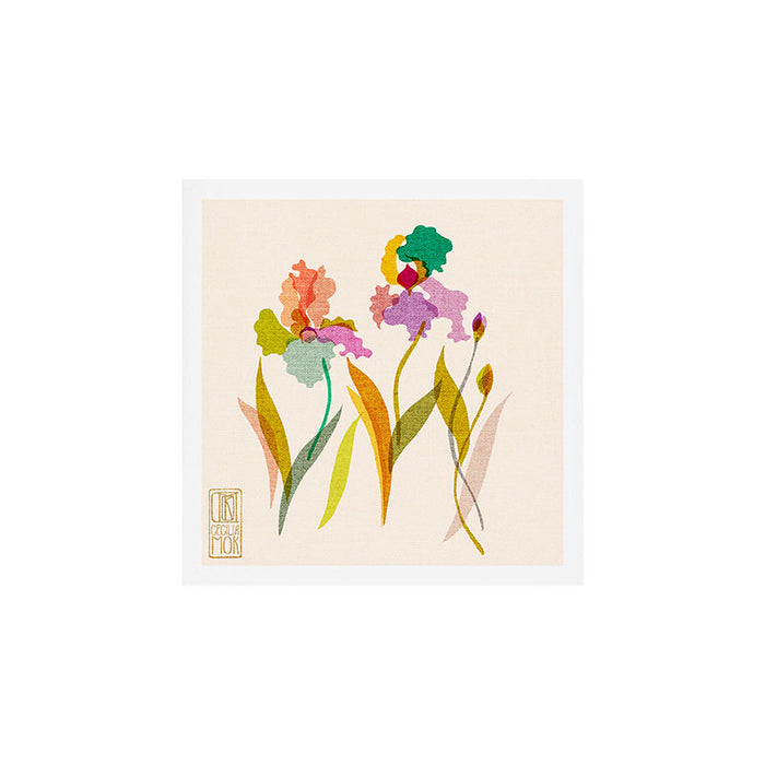 Irises Art Print Gallery Image 1