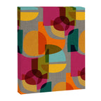 Mid Century Kaleidoscope Canvas Print Gallery Image 6