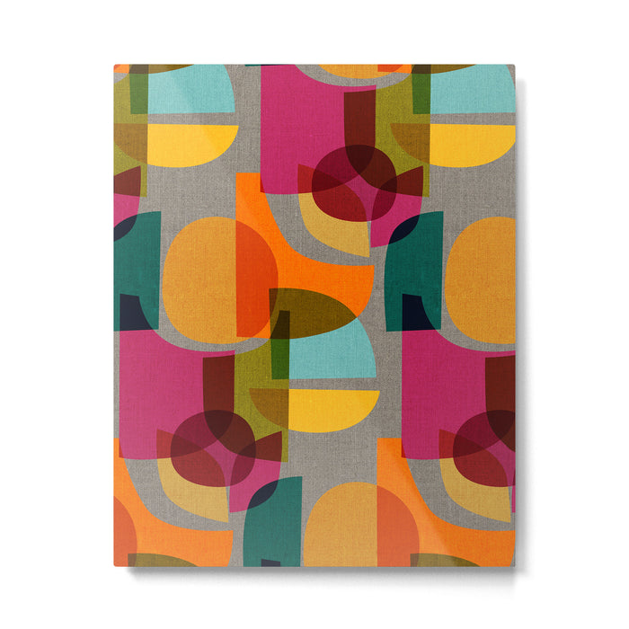 Mid Century Kaleidoscope Metal Print Gallery Image 1