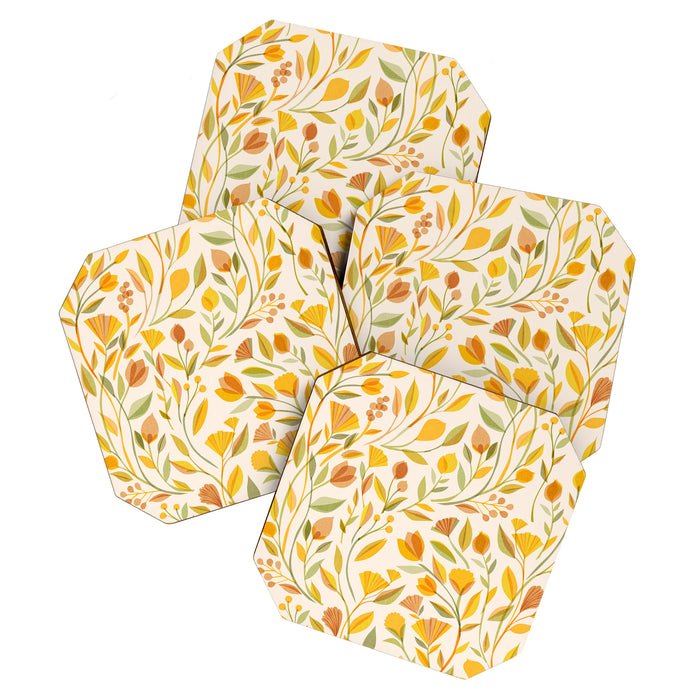 My Heart Blooms {Wilderness} Wild Flowers Coaster Gallery Image 1