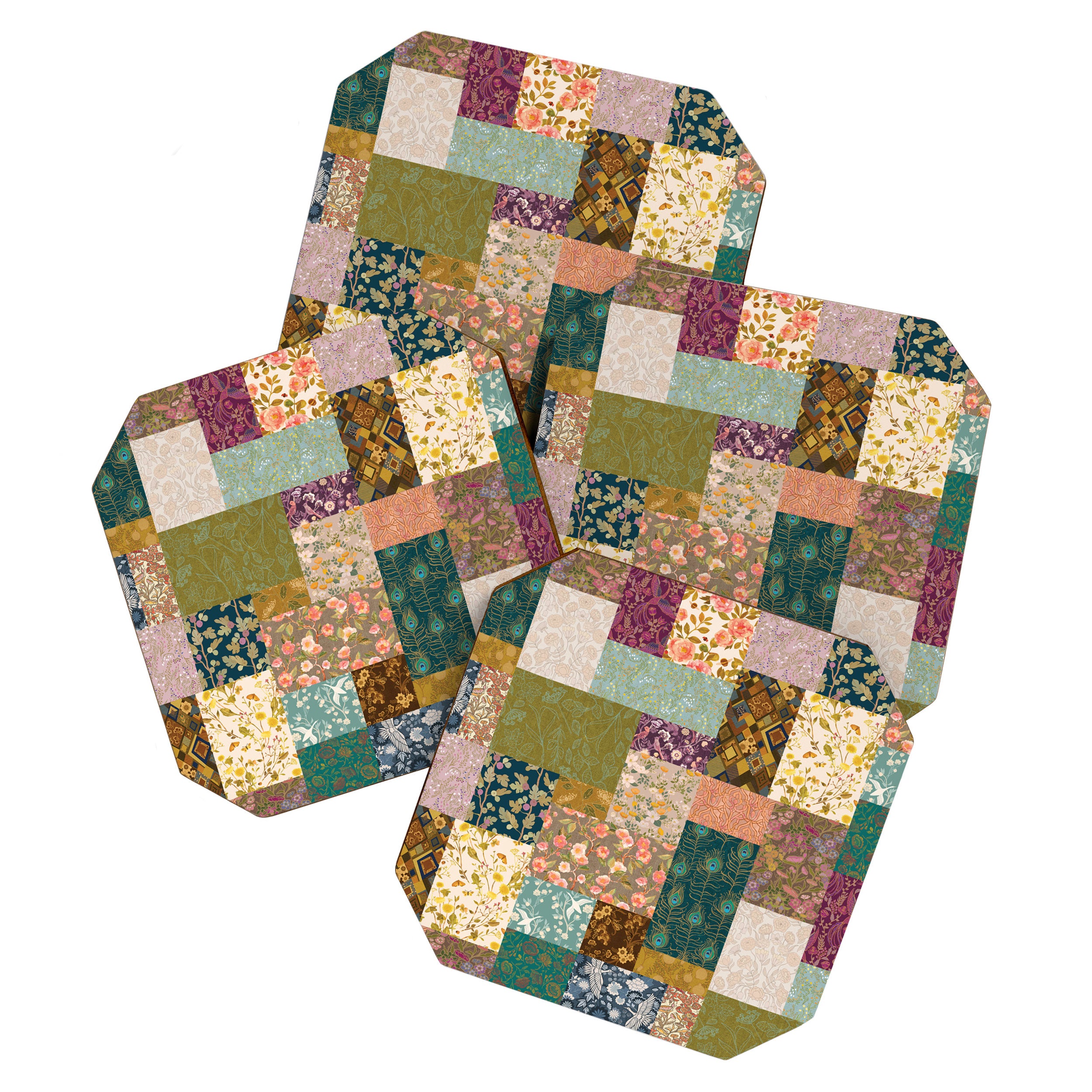 Pashmina Patchwork Coaster Gallery Image 1
