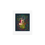 The Mermaid and the Unicorn Art Print Gallery Image 1