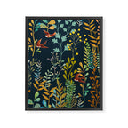 The Wild Garden Night Framed Canvas Print Gallery Image 6