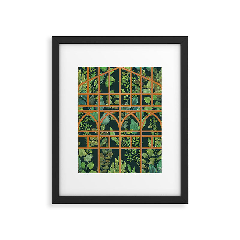 Victorian Greenhouse Framed Art Print Gallery Image 5