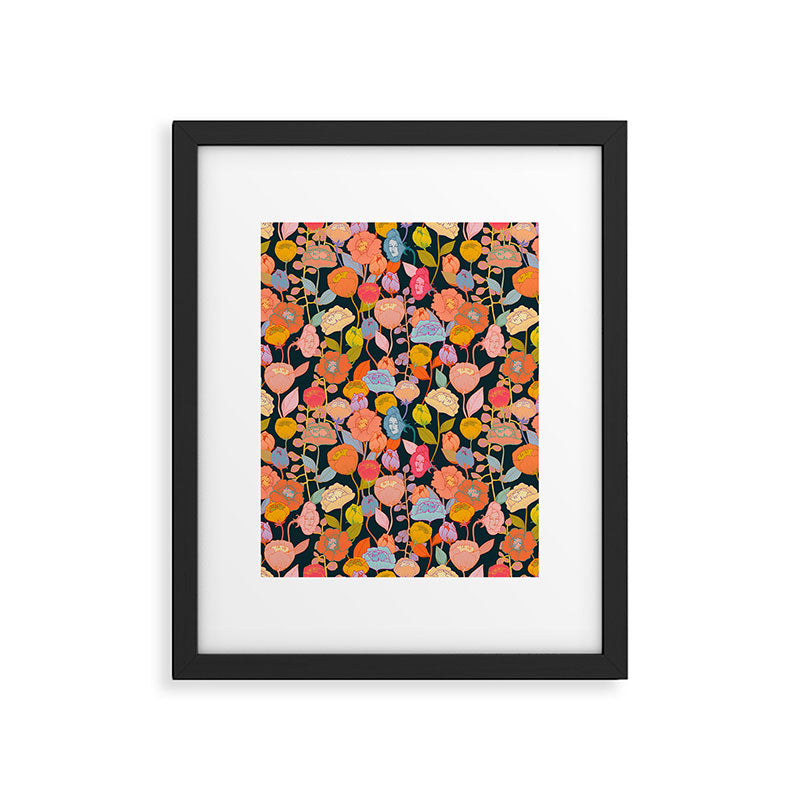 Wonderland Flowers Framed Art Print Gallery Image 6