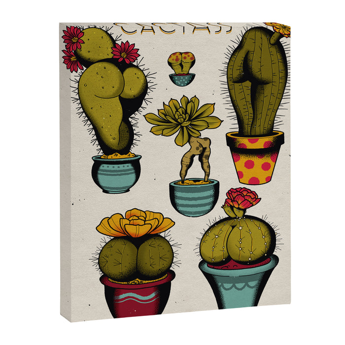 CactAss Canvas Print Gallery Image 1