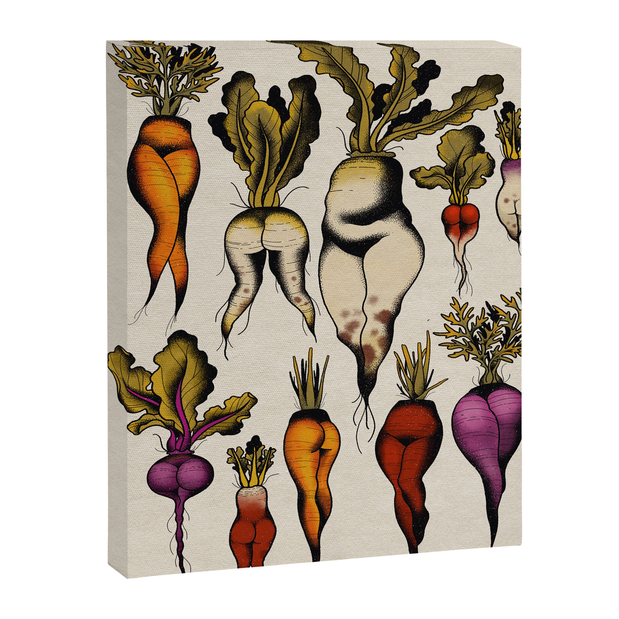 Root vegetables Canvas Print Gallery Image 6
