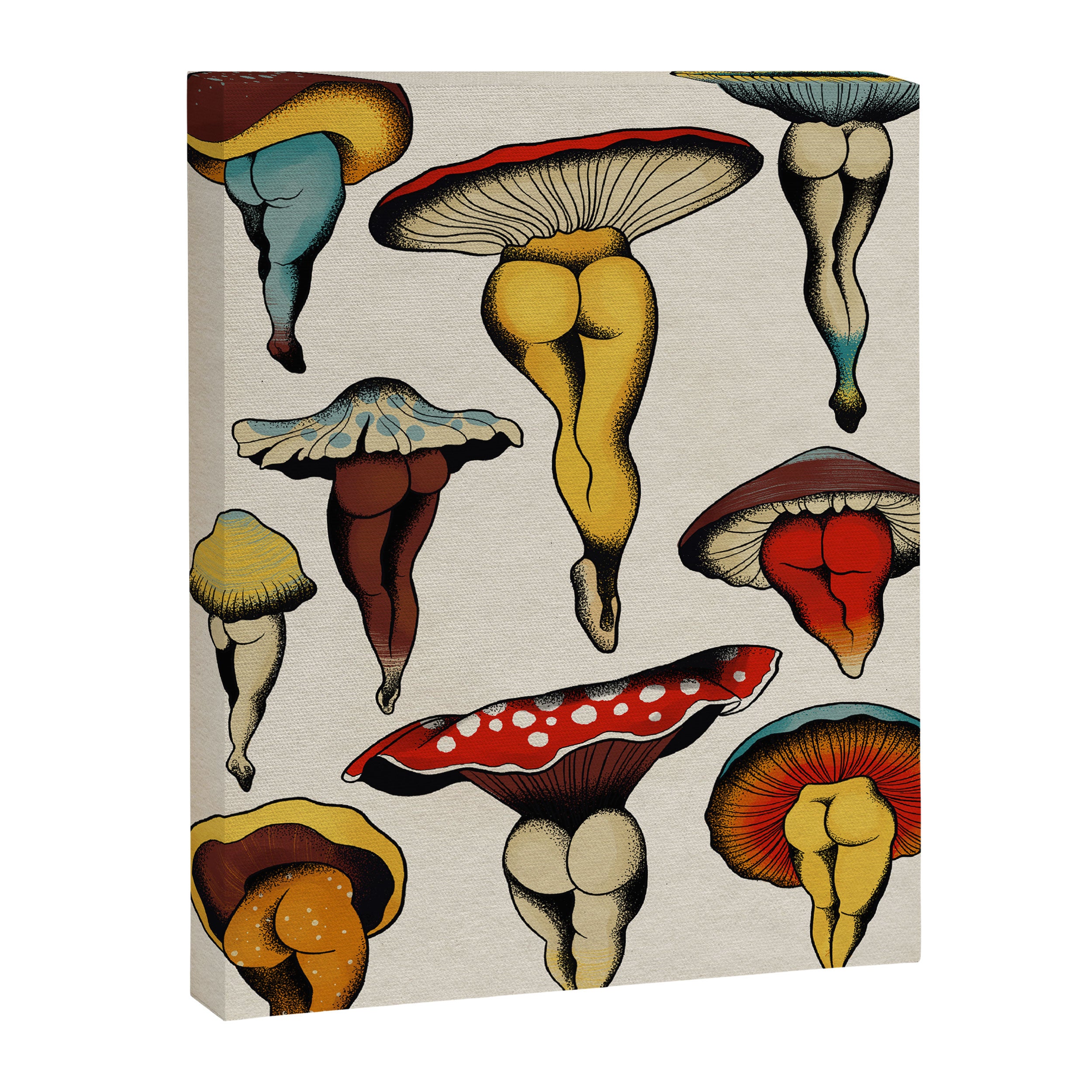 SEXY MUSHROOMS Canvas Print Gallery Image 6