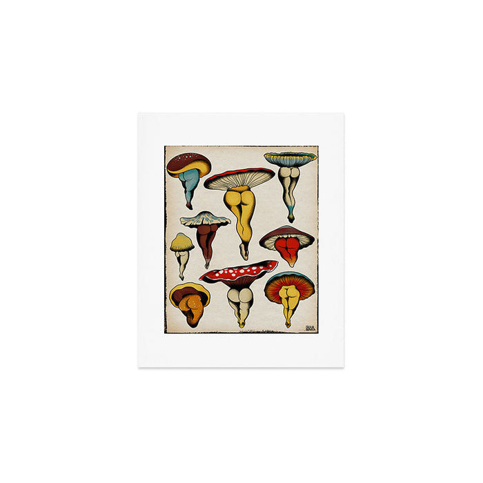 SEXY MUSHROOMS Art Print Gallery Image 1