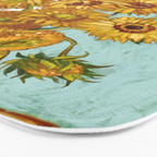Naughty Llama and The Sunflowers Bath Mat Gallery Image 3
