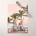 Beach Spring Break Wrapping Paper Gallery Image 1