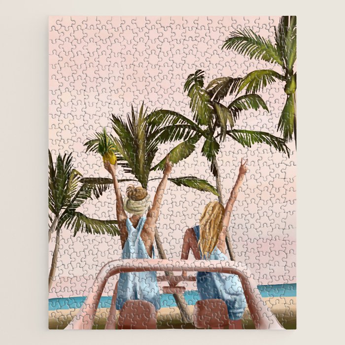 Beach Spring Break Jigsaw Puzzle Gallery Image 1