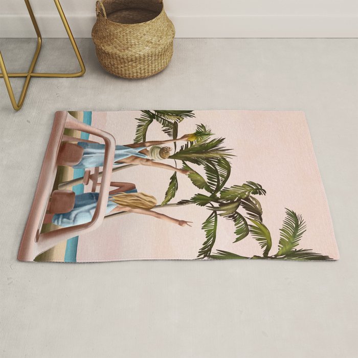 Beach Spring Break Rug Gallery Image 1