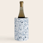 Watercolor florals in blue Wine Chiller Gallery Image 3