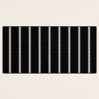 Minimal Triangles - Black & White II Desk Mat Gallery Image 3