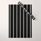 Minimal Triangles - Black & White II Wrapping Paper Gallery Image 1