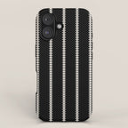 Minimal Triangles - Black & White II iPhone Case Gallery Image 1