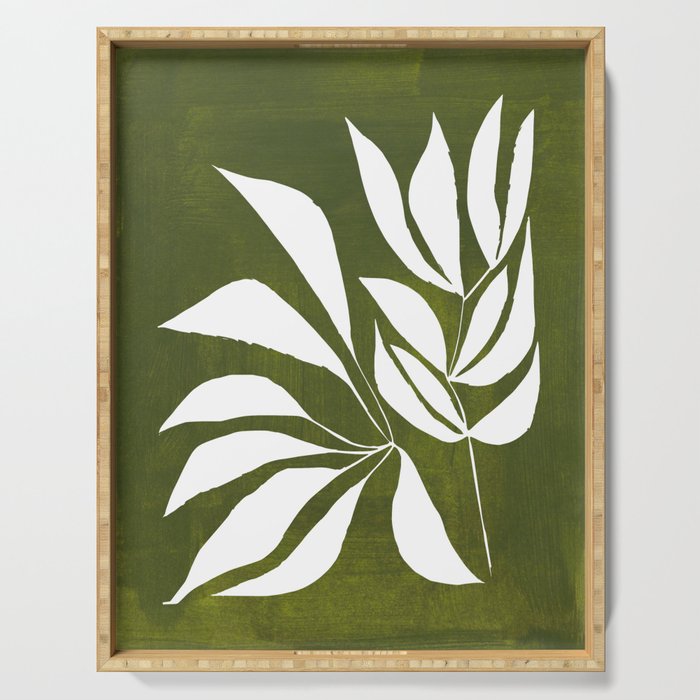 Olive Branches Serving Tray Gallery Image 1