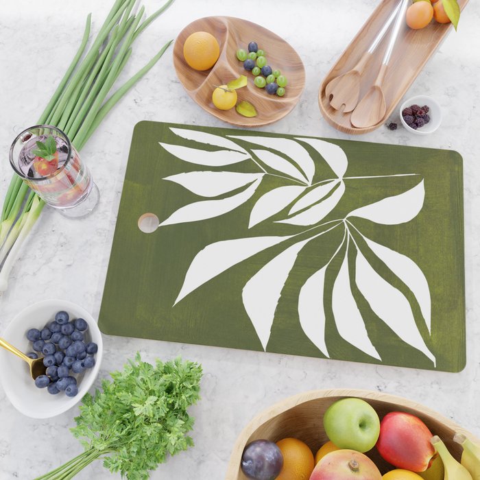 Olive Branches Cutting Board Gallery Image 2