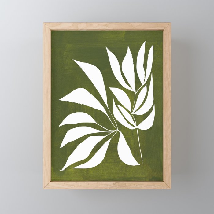 Olive Branches Mini Art Print Gallery Image 1