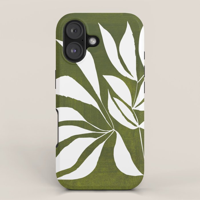 Olive Branches iPhone Case Gallery Image 1