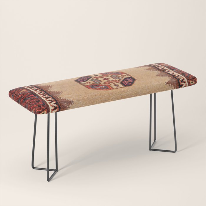 Baluch Sofreh Khorasan Northeast Persian Rug Print Bench Gallery Image 1