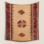 Baluch Sofreh Khorasan Northeast Persian Rug Print Wall Tapestry Gallery Image 4