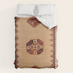 Baluch Sofreh Khorasan Northeast Persian Rug Print Duvet Cover Gallery Image 6