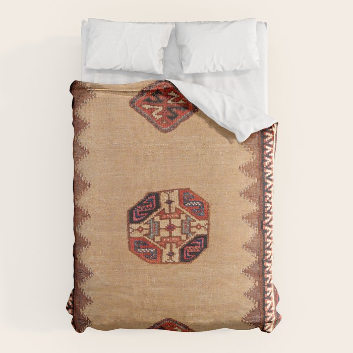 Baluch Sofreh Khorasan Northeast Persian Rug Print Duvet Cover Gallery Image 6