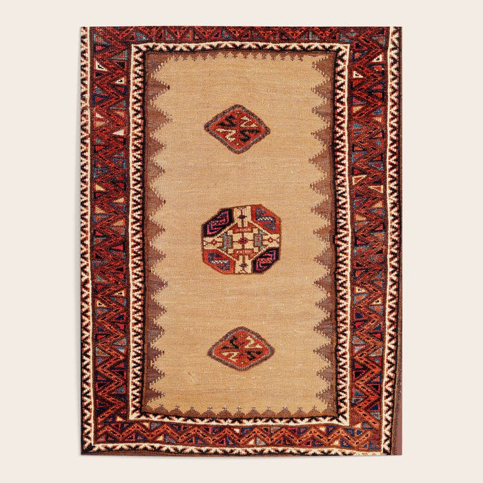 Baluch Sofreh Khorasan Northeast Persian Rug Print Poster Gallery Image 1