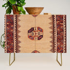 Baluch Sofreh Khorasan Northeast Persian Rug Print Credenza Gallery Image 1