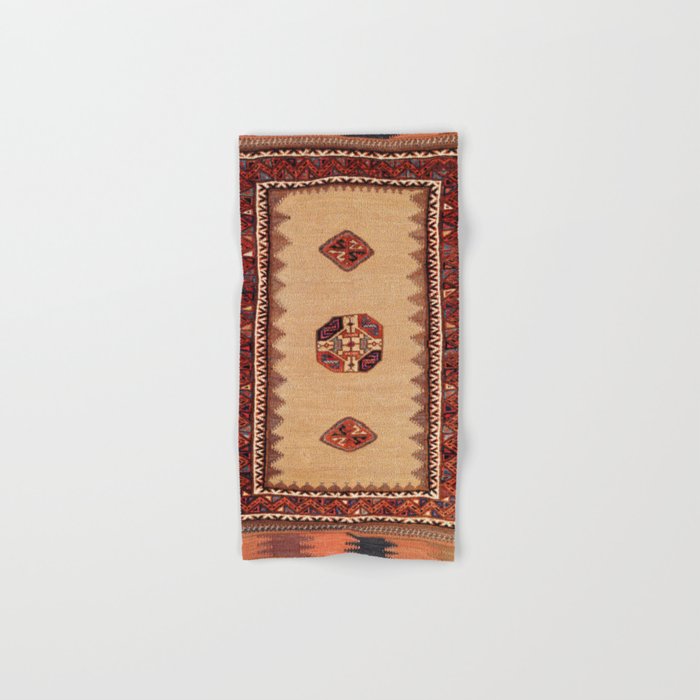 Baluch Sofreh Khorasan Northeast Persian Rug Print Bath Towel Gallery Image 1