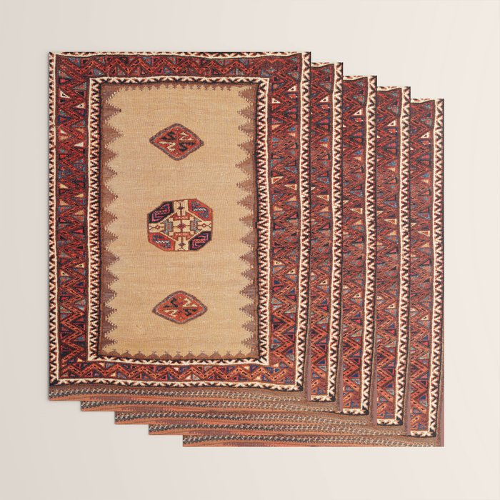 Baluch Sofreh Khorasan Northeast Persian Rug Print Wrapping Paper Gallery Image 3
